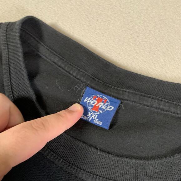 Vintage Rapa Nui Easter Island Souvenir T-Shirt XXL Moai Glyphs‎ Aito United - Picture 4 of 10